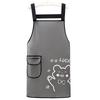 Stylish Waterproof & Oil-Proof TPU Kitchen Apron - Translucent Waist Apron for Cooking, Aquatic Tasks, and Car Wash
