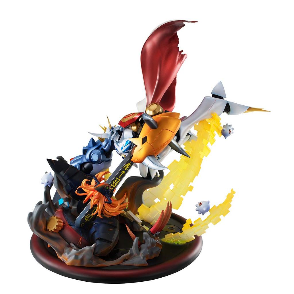 MegaHouse VS Series Digimon Adventure Kids' War Game! Omegamon Vs Diaboromon Multicolor (MH83082)