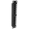 12-Port UTP Patch Panel Without Bracket Ethernet Network Data Patch Panel  Network Cabinet