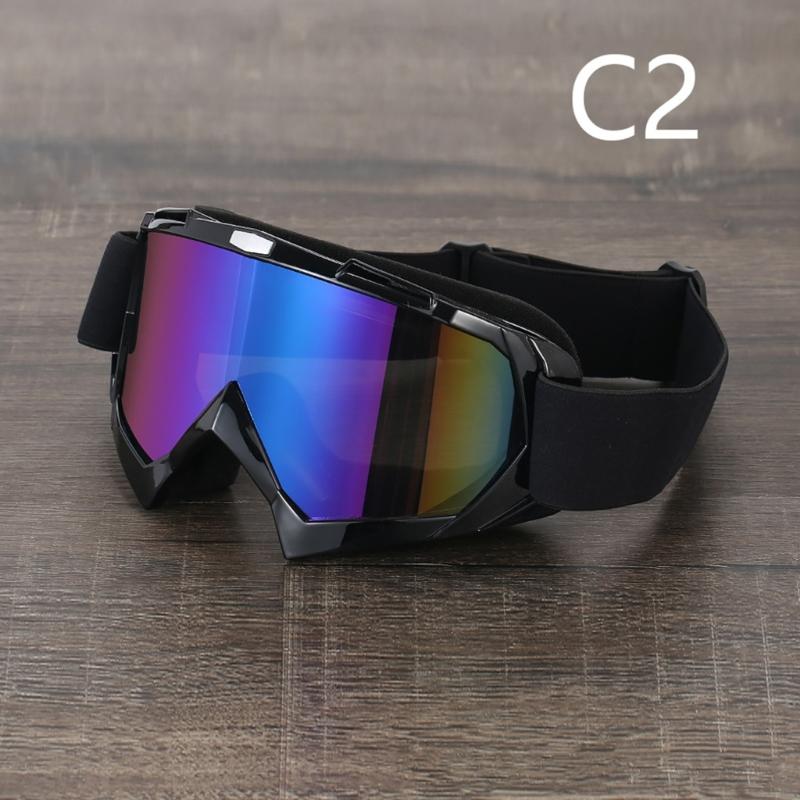 Motorradbrille Dirtbike-Brille Motocross-Brille Winddicht ATV-Brille Staubdicht Kratzfest