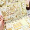 Cute Cartoon Style Scene Building Sticker Book Scrapbook Stickers  Scrapbook Decorating