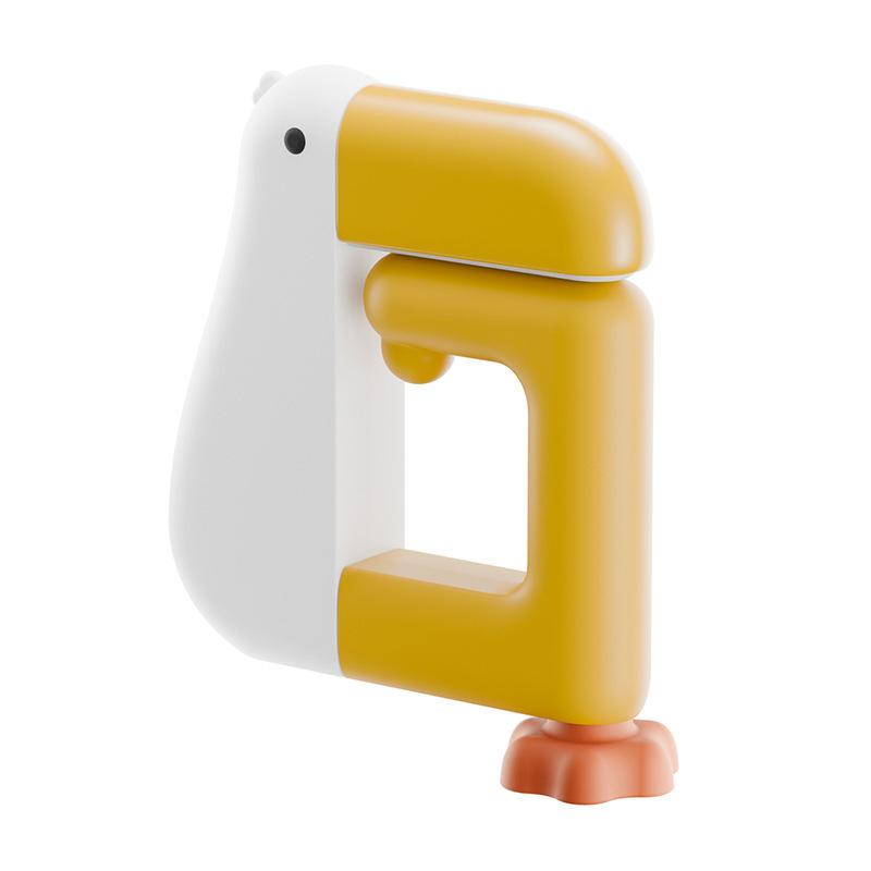 Adjustable Desk Hook Thinking Duck Table Wallet Bag Hook Portable Desk Backpack Hanger Desk Side Bracket Handbag Backpack Hooks 1PC белый