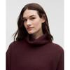 Lululemon Oversized Cashmere Funnel Neck Sweater Goodnight Plum