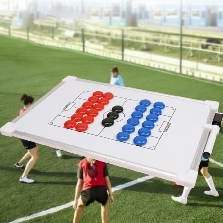 Professional Magnetic Soccer Coaching Board Wall Mounted Aluminum Alloys Tool For Team Sports Strategy