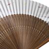 Kimono painted made in carved karaki large short ayu pearl [Stylish Iroha] High-quality fan, scented, Japan, medium-sized wood, length, (sweetfish)