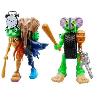 Italian Brainrot Animals Tung Sahur Figure Tralalelo Tralala Figurine Doll Toy Desk Decoration Model Ornament Gift AI Kid Friendly Entertaining Fun
