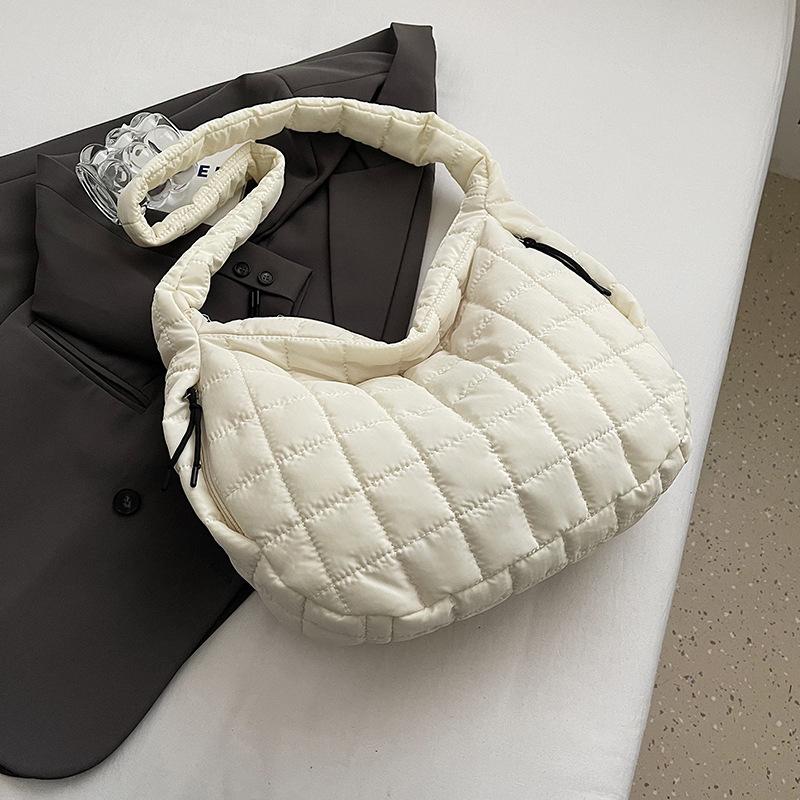 

Сумка Женская 2025 Весна Новая Нишевый Дизайн Складная Большая Сумка Повседневная Личность Легкая Большая Вместимость Сумка-Тоут