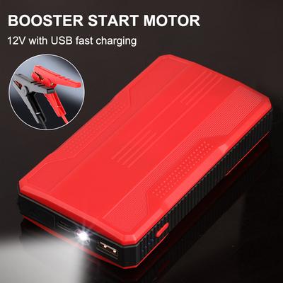 20000mAh Portable Car Jump Starter Power Bank Emergency Car Battery Booster 5V/2A USB Output LED Flashlight for 12V Gasoline