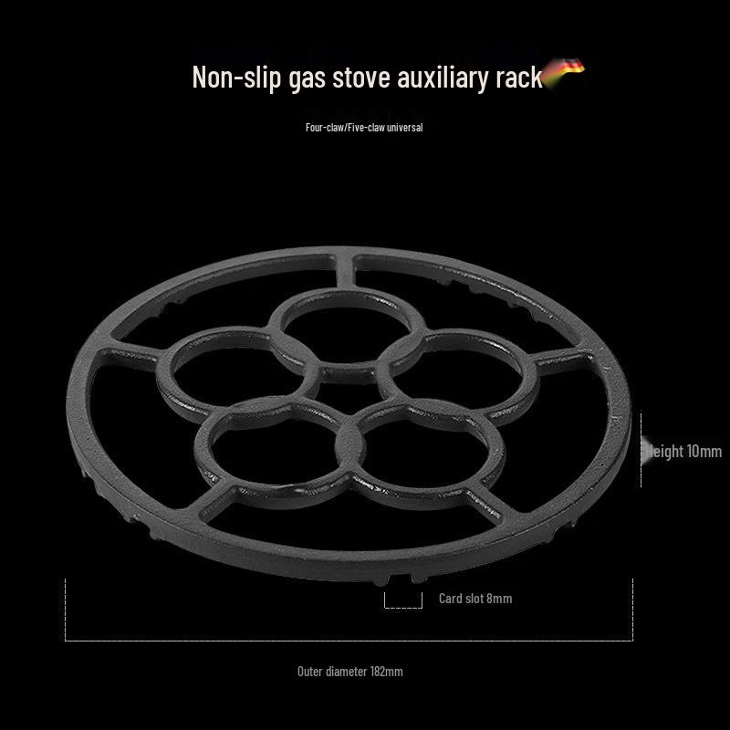 

Чугунная ветрозащита: Нескользящий изоляционный кронштейн и кольцо для сбора энергии