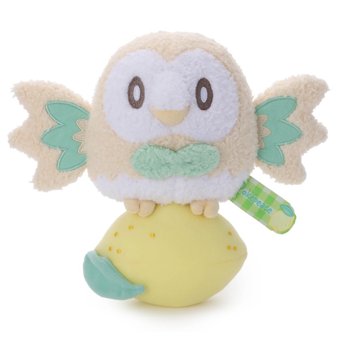 

Takara Tomy Arts Plush Toy 24cm Wide Pokémon PokéPiece (Colorful Ver.) Rowlet, Approx.