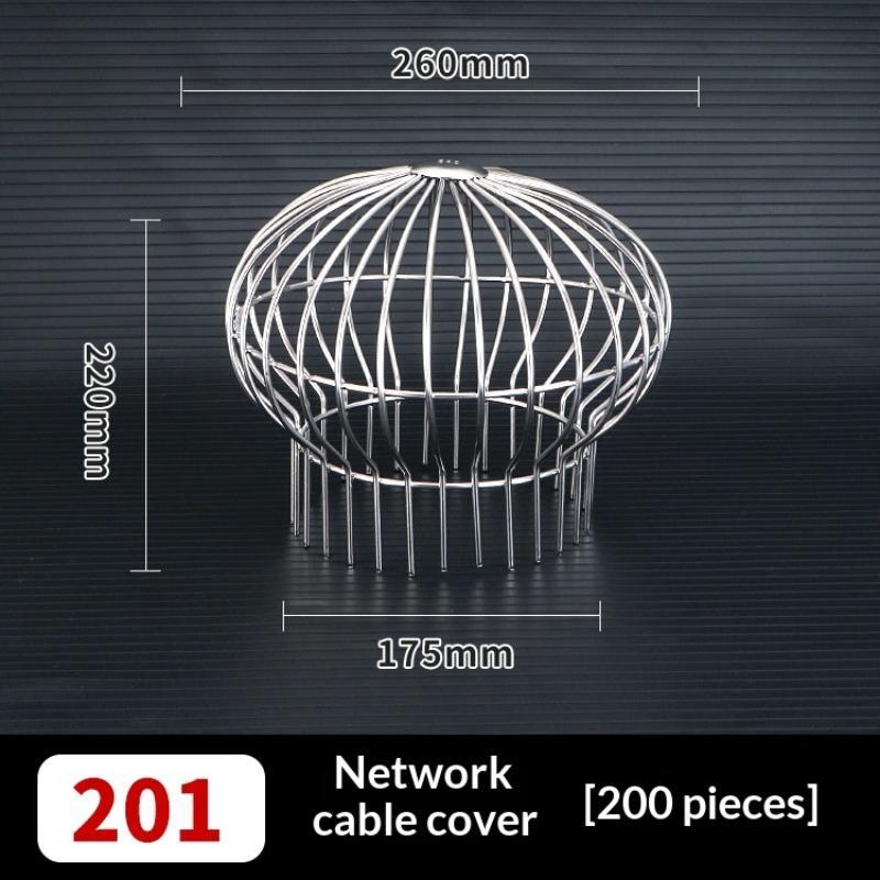 Stainless Steel Floor Drain Strainer Anti-Clogging Gutter Guard Mesh Cover for Bathroom Kitchen Sink Balcony Use