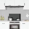 Kitchen Backsplash 80x40 Cm Tempered Glass