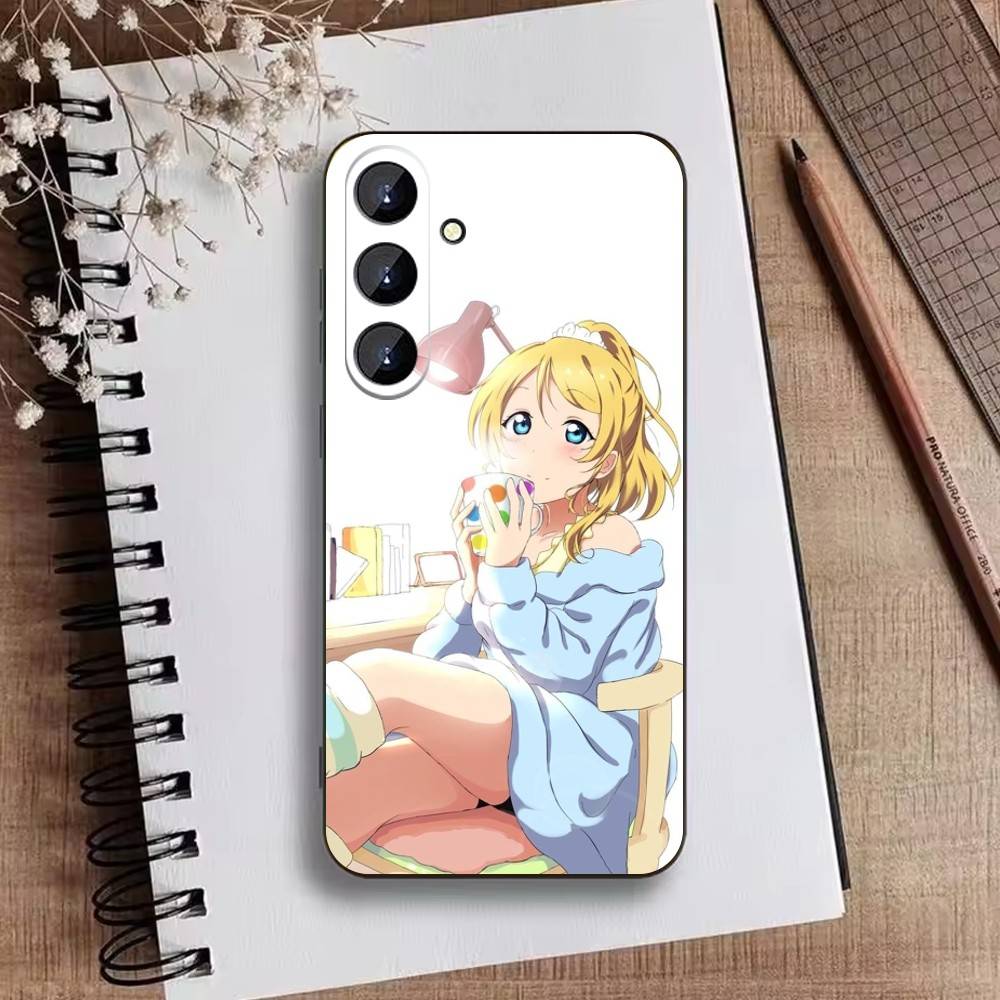

Love Live Asaka Karin Phone Case For Samsung Galaxy A73,A21s,A22,A31,A52,A53,A71,A41Soft Black Shell Samsung a21