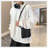 Japanese Style 2025 Casual Solid Color Mini Crossbody Phone Bag for Men and Women