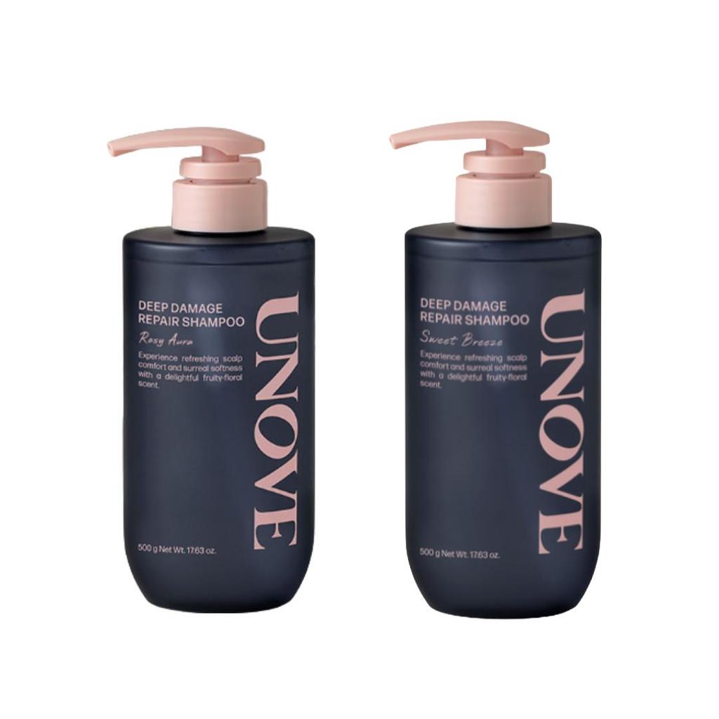 UNOVE Deep Damage Repair Shampoo 500g (7 Options)