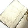 GUCCI 456118 logo GG 6 Key Case Key 6P Key Case PVC/Leather Beige