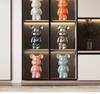 Light Luxury Violent Bear Ornament for TV Cabinet or Living Room Decor