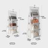 3/4 Layers Hanging Bag Organizer Over Door Storage Rack Wardrobe Display Rack Miscellaneous Items Space-Saving Solution