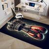 Royal Boxing Gloves Chair Mat Office Carpet with Crown Design, Luxury Gift for Home Decor, Suitable for Bedroom, Living Room, and Various Rooms