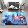 Game B Battlefield Floor Mat Eco  Flannel Doormat Non Slip Odorless Indoor Floor Rug Soft Short Plush Home Mat