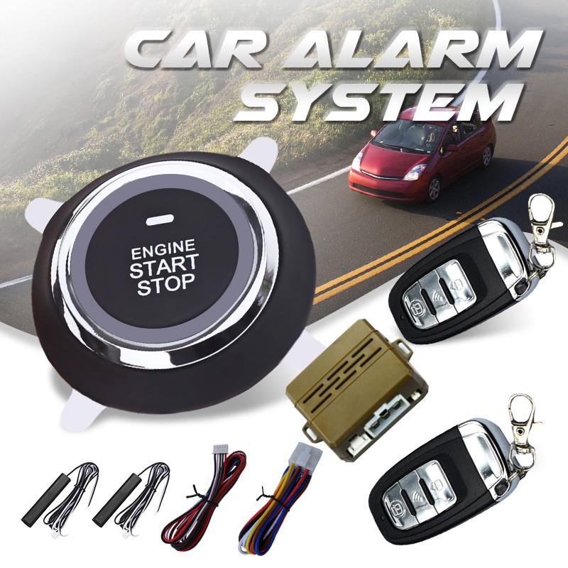 One Key Start Start Button Remote Vibration Alarm Ignition Engine Start for Car