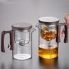 Magnetic Filter Teapot Convenient And Elegant Tea Brewing Solution Spout Is Smooth And Rounded Gray 520ml