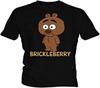 Camiseta Brickleberry Negra Camiseta Gráfica para Hombre Negra