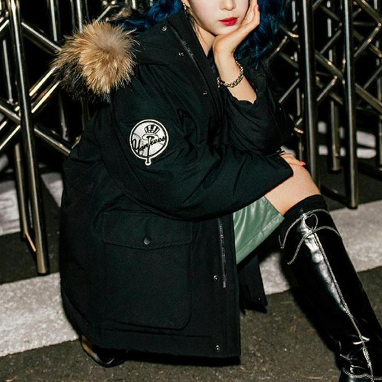 New MLB Down Jackets Unisex Black 31DJCH061-50BKS