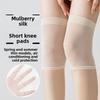 Air-conditioned Room Cold Protection Knee Pads Made of Mulberry Silk for Men and Women, Short Style, Protecting Joints and Providing Warmth
