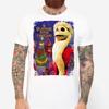 The Nightmare Before Christmas - Jack Skellington T Shirt. Santa Jack. White, Men's & Women's All Sizes