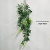 Artificial Spider Plant & Fern Hanging Decor - Trailing Green Vines for Wall & Ceiling
