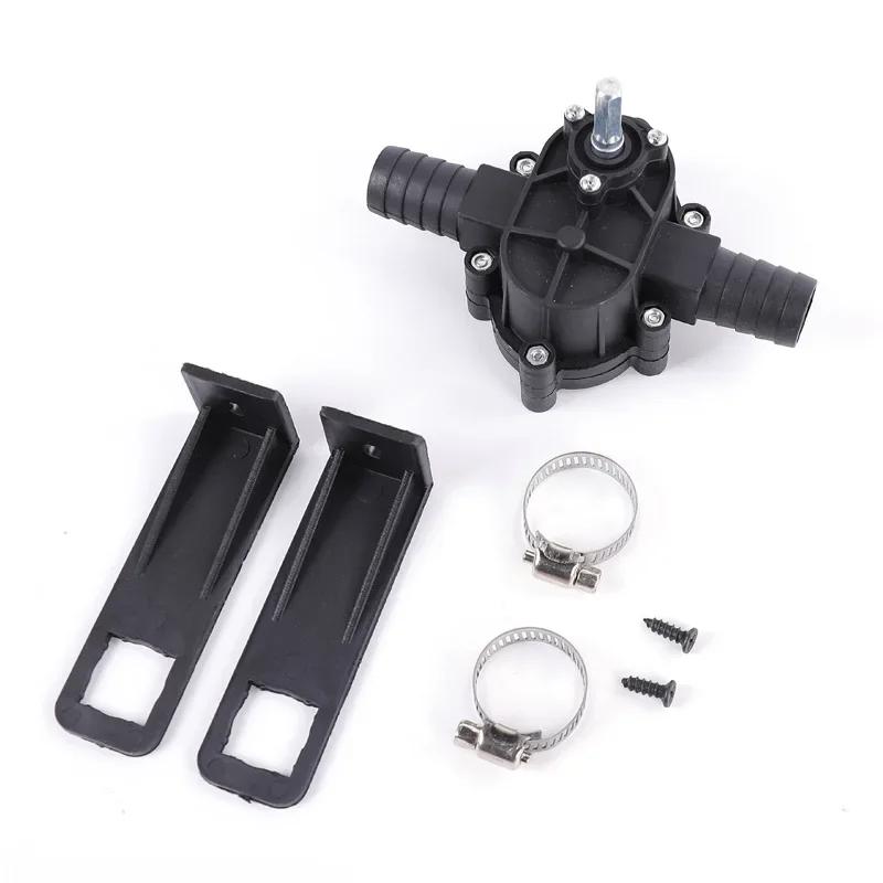 Household small water pump, hand drill water pump, convenient DC water pump, suitable for outdoor use in households