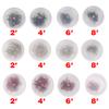 20pcs/box 2# 4# 6# 8# High-Carbon Steel Three-Hook Fishing Lure In Black White Red Nickel Fishing Accessory Treble Hook