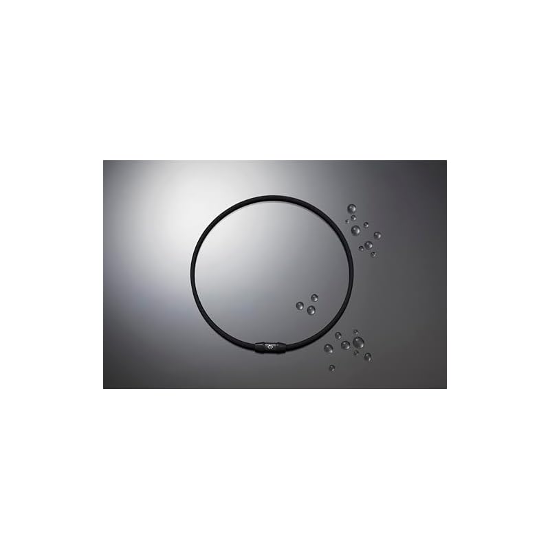 [Colantotte] SPORTS Necklace SR140 NEXT CO Magnetic Necklace S140 Black x Black M 47cm