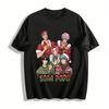 Christmas Limited SODA POP Boy Group Printed Top Trendy Holiday Vibe Loose Casual Crewneck T-Shirt Pure cotton T-shirt