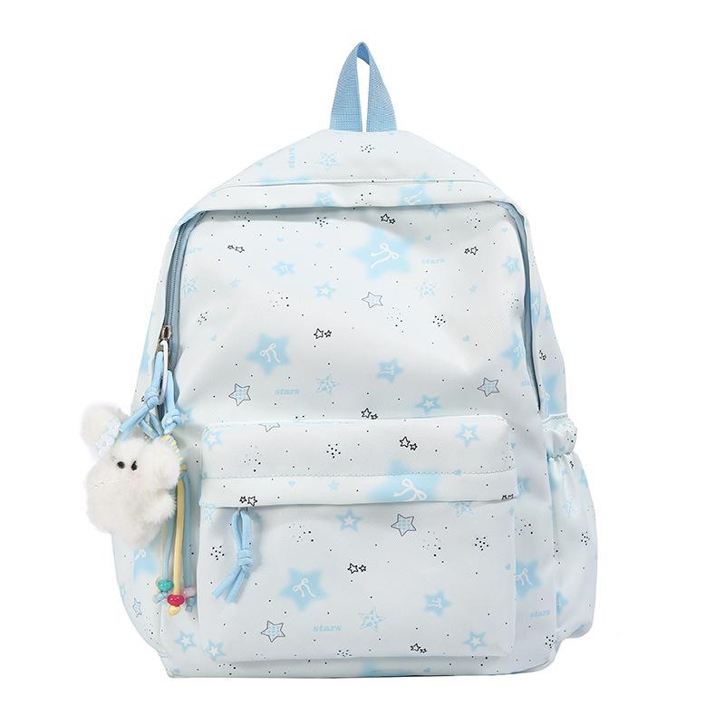 Large-capacity Student Schoolbag - Cute Style Travel Shoulder Bag - Fresh and Light Lady Bag