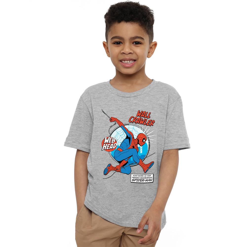 Spider-Man Childrens/Kids Wall Crawler T-Shirt