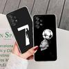 C-R-7-Dark Football Clear Soft Phone Case For Samsung Galaxy A56 A57 A37 A55 A54 A36 A35 A26 A25 A16 A17 A07 A52 A34 A21s Cover