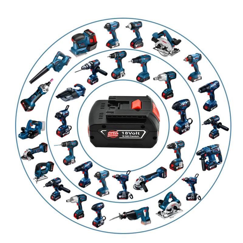 18V Battery Electric Drill 18V Rechargeable Li-ion Battery BAT609 BAT609G BAT618 BAT618G BAT614 Replace Battery Angle Grinder
