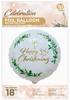 Balon Foliowy 18" Happy Christening Chrzest
