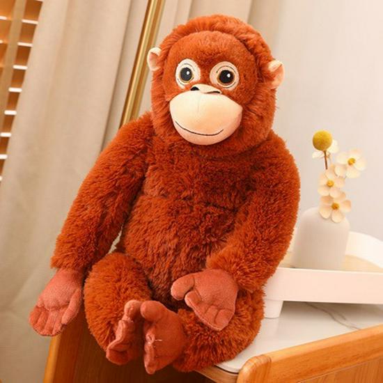 Cartoon Gorilla Plush Pillow - Birthday Gift & Soothing Toy for Boys and Girls