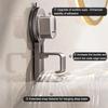 Adjustable Basin Hanger Suction Cup Bathroom Hook Heavy Duty Wall Hook for Kitchen Bathroom Basins Towels Storage