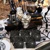 WTEMPO Halloween Gift Boxes with Spider Web Design DIY Small Treats Halloween Gift Boxes Spider Web Pattern Durable Gift Boxes Halloween Decorations