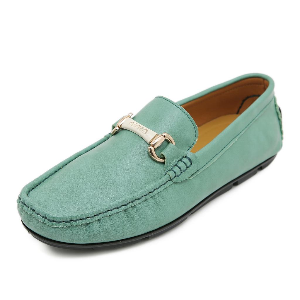 Fashion Genuine Leather Men's Casual Shoes Fashion Business Male Loafers Moccasins Simple Slip on Man Flats Comfortable Driving Footwear