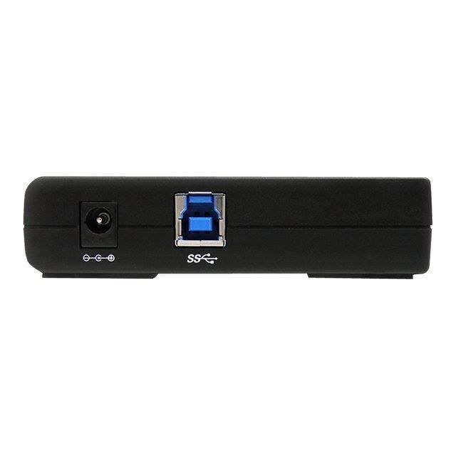 Hub USB 3.0 à 4 ports - Concentrateur USB - Noir - Hub USB 3.0 à 4 ports - Concentrateur USB SuperSpeed - Noir - ST4300USB3EU