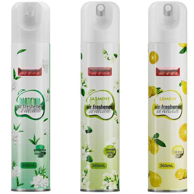 360ml Air Freshener Spray - Long-lasting Aroma for Home, Bedroom, Bathroom, and Odor Removal