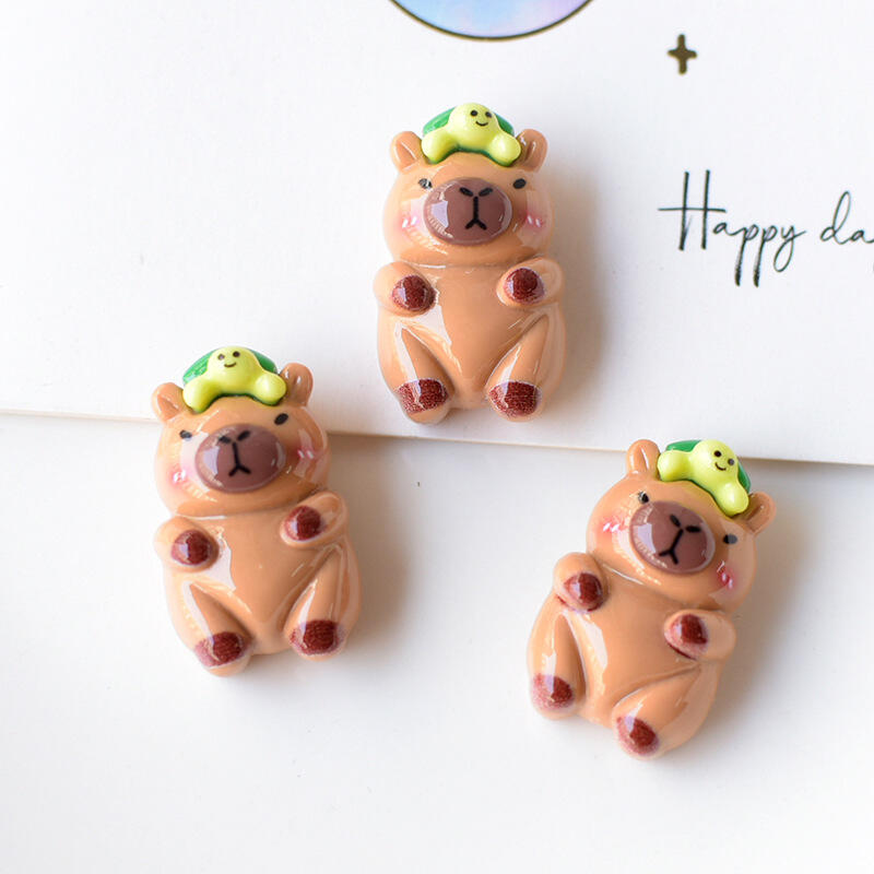 Mini Capybara Keychain Cute Quokka Bag Keyring