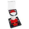 Snowman Christmas Toilet Seat Cover & Mat Set - 2 Piece Decor
