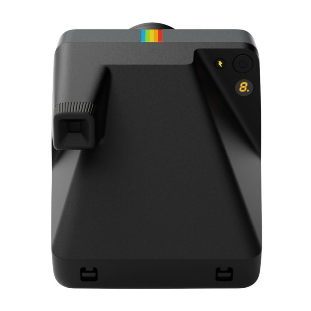 Polaroid Now 3rd Generation Instant Camera Film Bundle Now Black Camera 8 Color Photos I-Type + - + (6572)