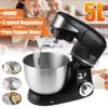 5L 6 Speed 1000W 220V Electric Stand Mixer 5L Egg Bowl Whisk Cream Paste Blender Meat Grinder Multifunction Machine